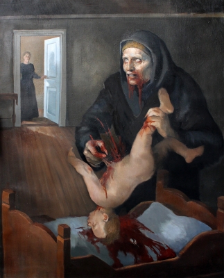 Грюла. Иллюстрация Трандура Тораринссона (Þrándur Þórarinsson)