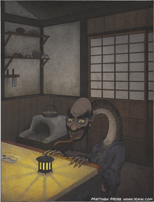 Химамуси-нюдо. Иллюстрация Мэтью Мэйера