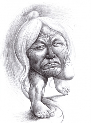 Катутаюк. Рисунок Майка Остина