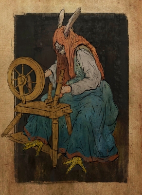 Кикимора. Рисунок Лукаша Станеца