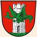 Линдворм на гербе города Клагенфурт (Австрия)