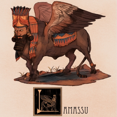 Шэду. Иллюстрация Натана Андерсона (Nathan J. Anderson, "Deimos-Remus")