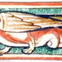 Сирена-змея (Рукопись Моргановской библиотеки в Нью-Йорке Manuscript. M.81, fol.60v.)