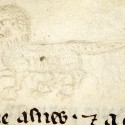 Мантикора (Рукопись Моргановской библиотеки MS. M. 0814, fol. 76v.)