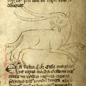 Эал. Рукопись Моргановской библиотеки в Нью-Йорке Manuscript. M.890, fol.6r.