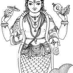 Матсья (matsya) — мермеидная аватара бога Вишну