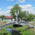 Рождение Муховца. В месте слияния рек Муха и Вец в реку Мухавец