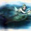 Нереида. Иллюстрация Ника Харриса из книги "Мифические существа"