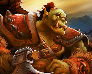 Орк. Концепт-арт к игре "Warcraft"