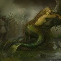 Русалка. Иллюстрация Юлии Алексеевой