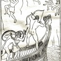 Шестирукие великаны с Медвежьей горы. Иллюстрация И.Архипова