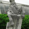Шотландский единорог. Скульптурное изображение.