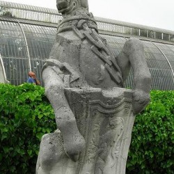 Шотландский единорог. Скульптурное изображение.