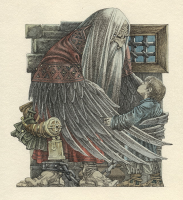 Соловей-разбойник. Иллюстрация Романа Писарева