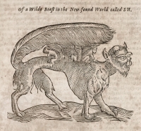 Су. Гравюра из книги Э.Топселла "История четвероногих животных и змей" (1658)