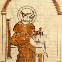 Кинокефальное изображение апостола Марка (Х век)