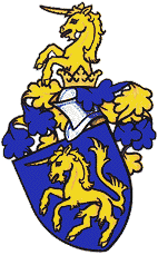Единорог. Геральдическое изображение с герба рода Смичковых (Чешский гербовник)