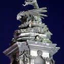Валлийский дракон на крыше ратуши Кардиффа