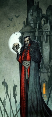 Вампир. Иллюстрация Юхана Эгеркранса