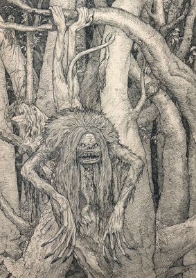 Ветала. Рисунок Курта Комода (Kurt "TickleMeCthulhu" Komoda)