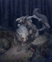 Гоблин-волчий наездник. Рисунок Йонаса Йенсена