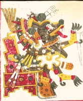 Шолотль. Изображение из кодекса Борджиа