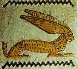 Заяц. Древнеегипетское изображение