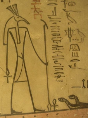 Изображения бога Сета. Гробница фараона Тутмоса III