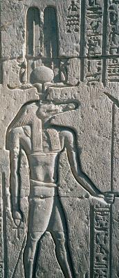 Себек на египетском барельефе