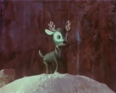Серебряное копытце. Кадр из мультфильма "Подарёнка" (1978)