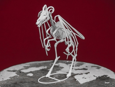 Джерсийский дьявол. 3D-принт скелета от Брайана Ричардсона, "Myhtic Articulations"