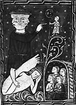 Скиапод в иллюстрации рукописи библиотеки Вестминстерского аббатства