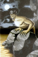 Кавтчо (El Kawtcho). Иллюстрация из книги "Guía Mitológica Ilustrada de Chile" (2007)