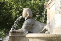 Сфинкс фонтана дю Пальмер в Париже