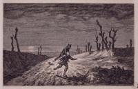 Вервольф. Гравюра Мориса Санда (Maurice Sand), 1857