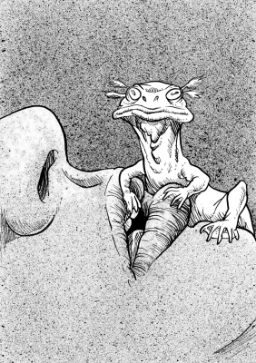 Алп-Луахра. Иллюстрация Ричарда Свенссона