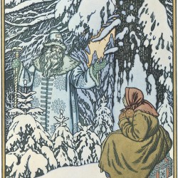 Морозко. Иллюстрация Ивана Билибина (1932)