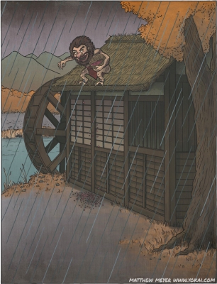 Адзуки-хакари. Иллюстрация Мэтью Мэйера