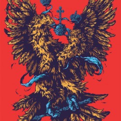 Интерпретация герба России от иллюстратора Ивана Беликова