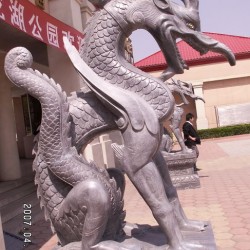 Китайский дракон Qinglonghu. Пекинская скульптура