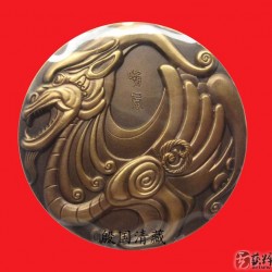 Изображение Чжаофэна на юбилейно-подарочной монете-медальоне