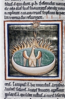 Феникс. Рукопись Бодлеянской библиотеки (MS Ashmole 1511, fol.068r.)