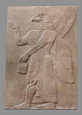 Ануннак. Барельеф из дворца Нимруда (883-859 годы до н.э.)