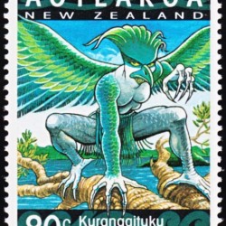 Курангаитуку на новозеландской марке