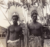 Папуасы киваи. Фото Гуннара Ландтмана, 1910-12