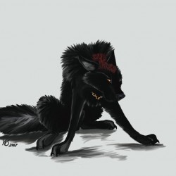 Гарм. Рисунок WolfScribe