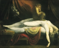 "Nightmare" (1781). Картина Генриха Фюссли