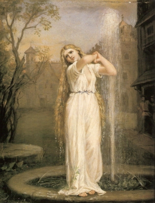 Ундина. Картина Джона Уильяма Уотерхауса (1872)