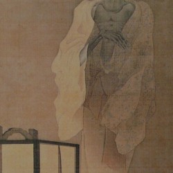 Призрак. Автор рисунка Каванабэ Кёсай