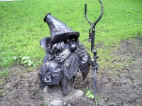 Лесовичок в Донецком Парке кованых скульптур